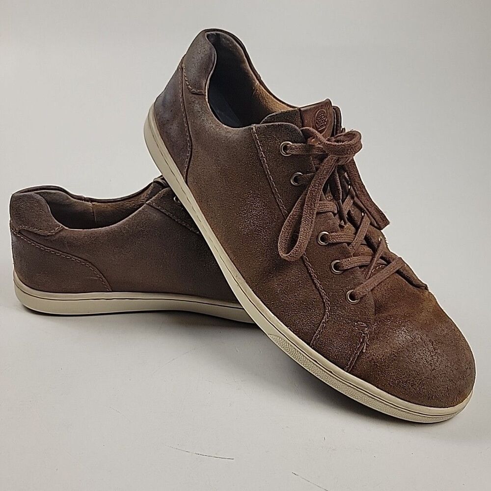 Børn Ashram II Rust Natural Brown Suede Leather Sneaker Lace-up Men's 11.5M